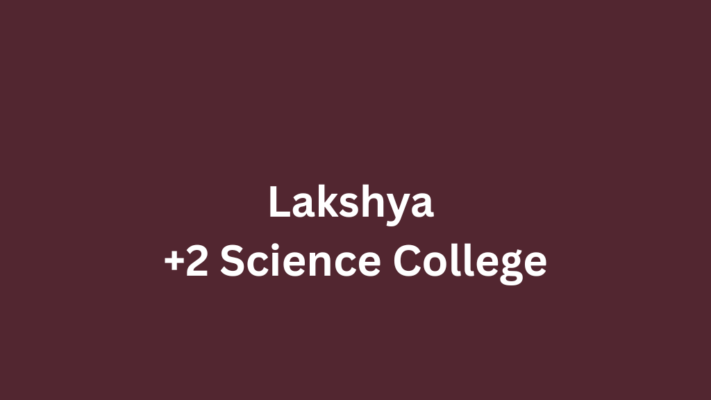lakshya +2 science college